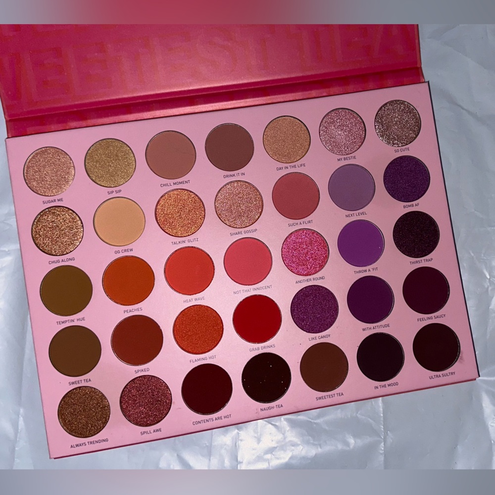 NIB Morphe 35T Sweetest Tea Artistry Eyeshadow Palette - Picture 4 of 4